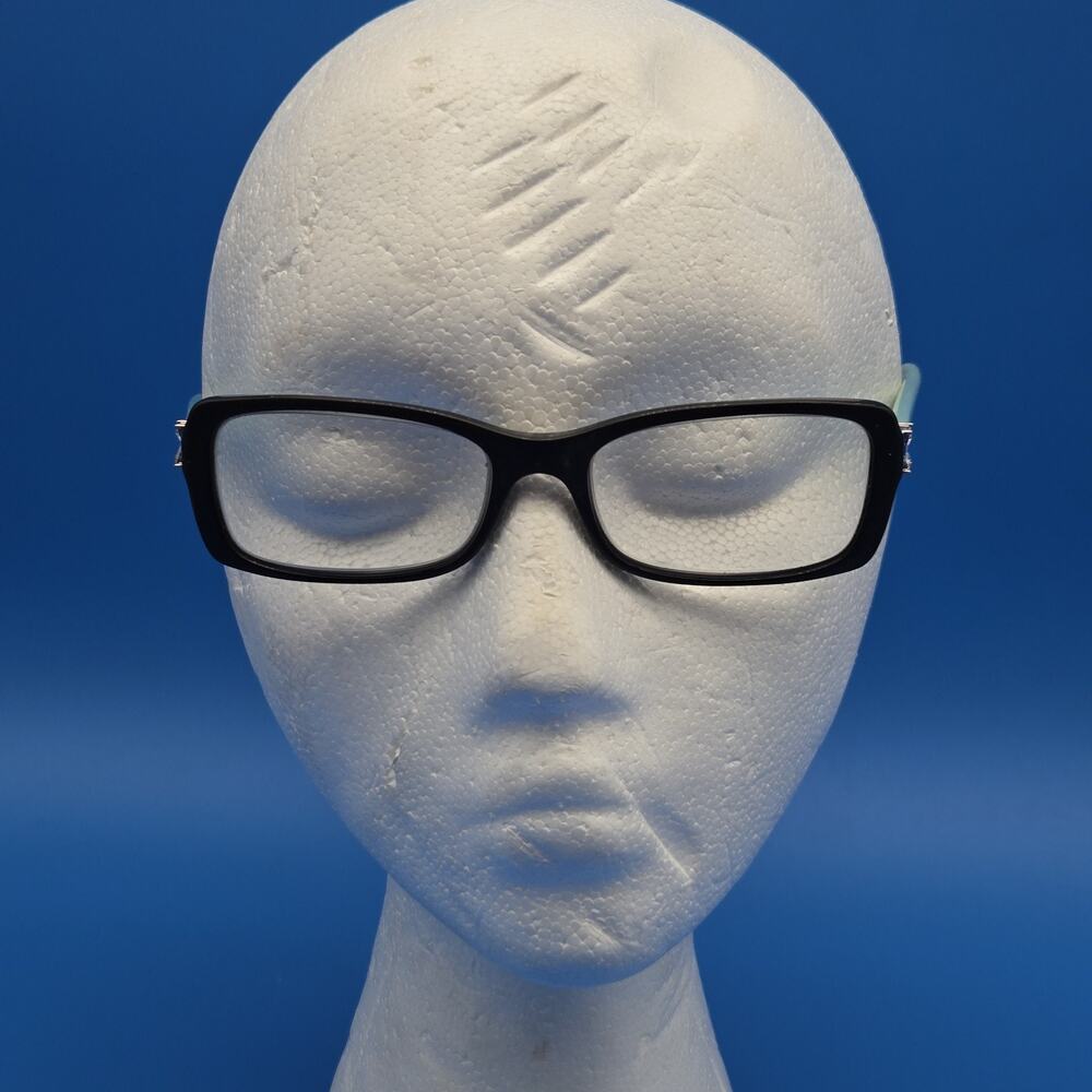 Tiffany & Co. Eyeglasses Frames Only TF 2091-B 8055 53-16-140 Blue Sides Italy - Picture 12 of 12